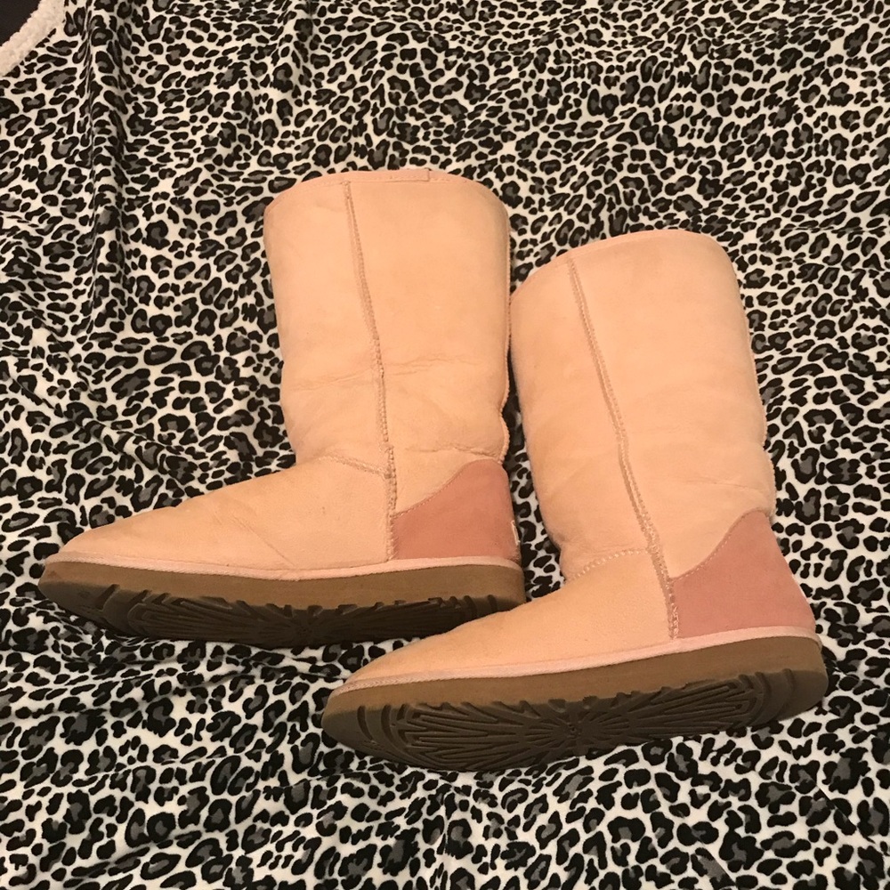 Light Pink Ugg Boots Tall